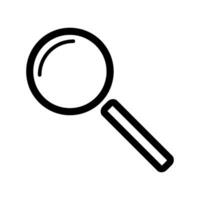 magnify icon design vector template