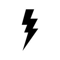 lightning icon design vector template