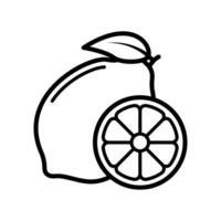 lemon icon vector illustration design