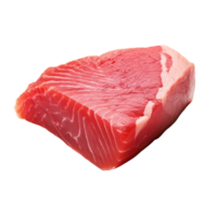 AI generated Ahi tuna clip art png