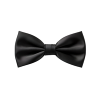 AI generated Black bow tie clip art png