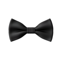 AI generated Black bow tie clip art png