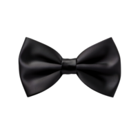 AI generated Black bow tie clip art png