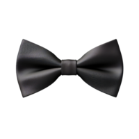 ai generiert schwarz Bogen Krawatte Clip Kunst png