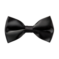 AI generated Black bow tie clip art png