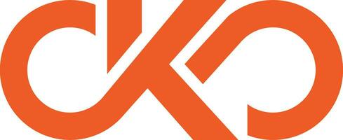 Letter CKC logo vector