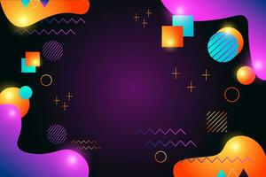 Modern Abstract Geometric Style Background vector