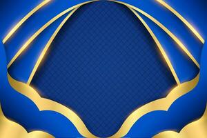 Blue Abstract Luxury Style Background vector