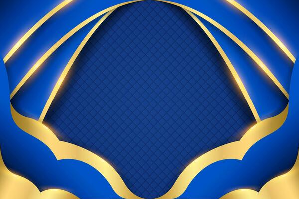 Blue Abstract Luxury Style Background