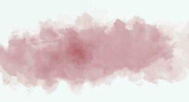 Pink watercolor background for your design, watercolor backgroun vector