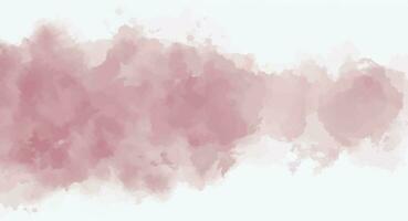 Pink watercolor background for your design, watercolor backgroun vector