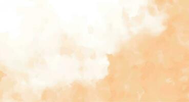 Orange watercolor background for your design, watercolor backgro vector