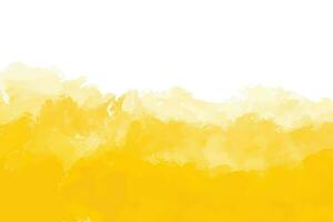 Yellow Watercolor modern  style with colorful  for your template vector