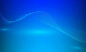 blue abstract background with smooth lines vector illustration