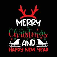 Christmas Graphics set for Creative Christmas t-shirt design vector