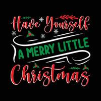 caligrafía frase para Navidad. mano dibujado letras para Navidad saludos tarjetas, invitaciones bueno para camiseta, taza, regalo, impresión prensa vector