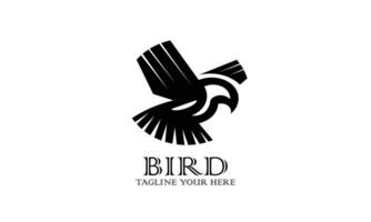 Bird logo business vector