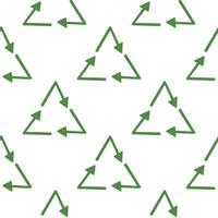 sign recyclable waste zero waste eco bio vector