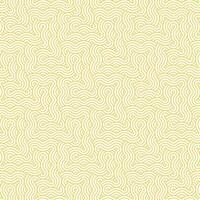 Yellow abstract geometric japanese overlapping circles lines and waves pattern vector