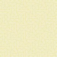 Yellow abstract geometric japanese overlapping circles lines and waves pattern vector