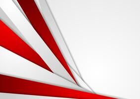 Abstract corporate red grey tech background photo