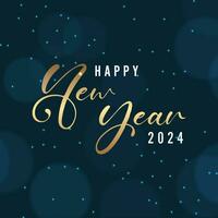 Elegant design for Happy New Year vector