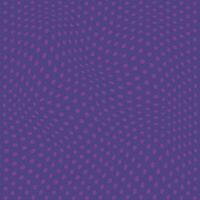 simple abstract seamlees vaolet color circle polka dot wavy distort pattern on blue color background vector