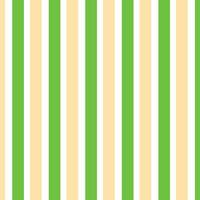 simple abstract seamlees green and cream color vertical line pattern art work vector