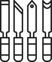 chisel icon. Chisel Icon Vector Illustration