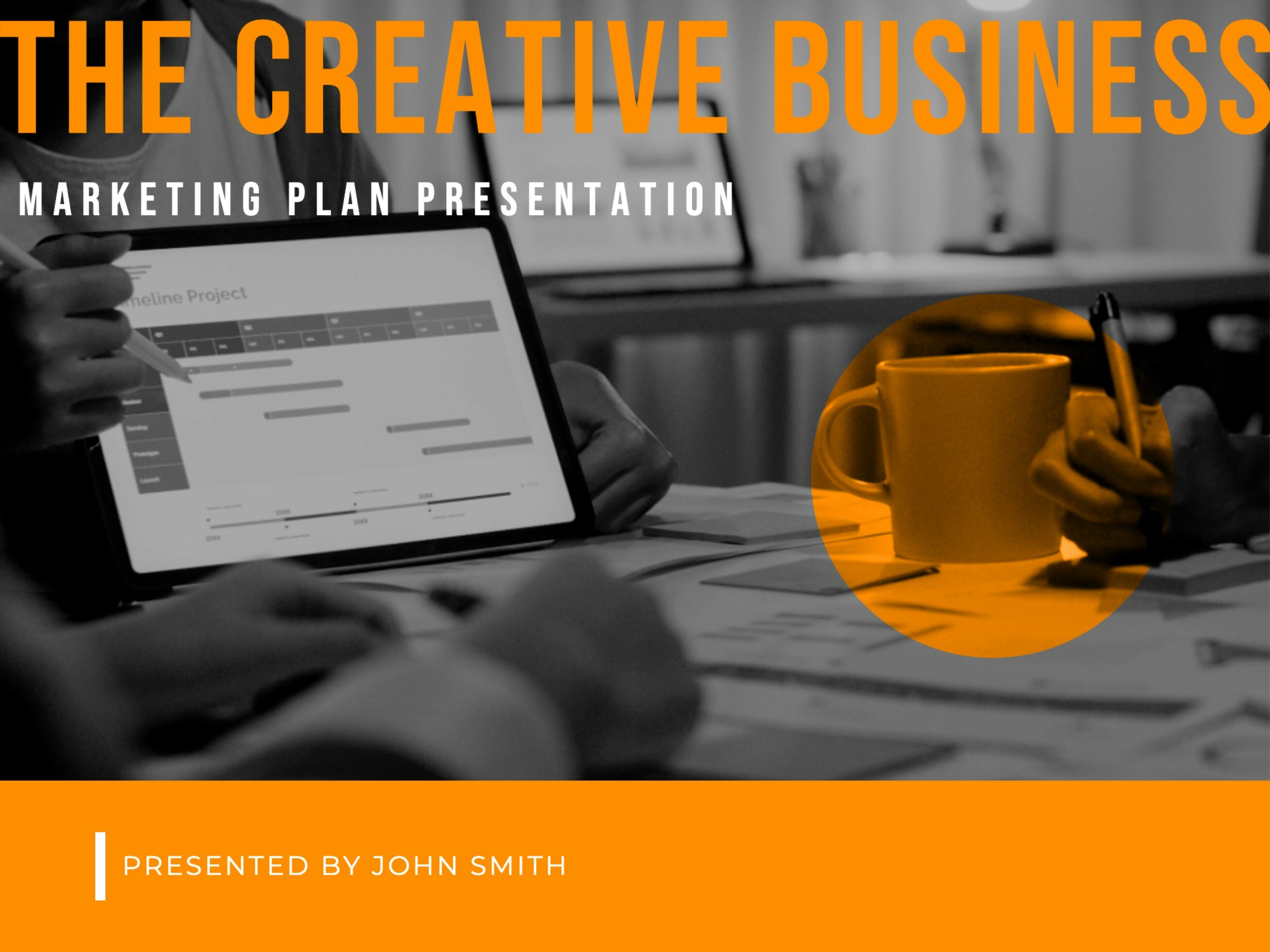 Creative Business Marketing Plan Presentation Set