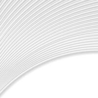 Abstract grey white curved lines and waves photo