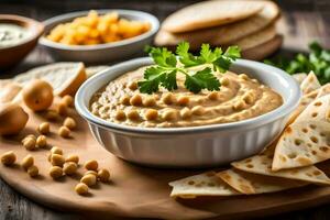 the best hummus recipes for the holidays. AI-Generated photo