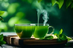 green tea is a great way to get your daily dose of antioxidants. AI-Generated photo