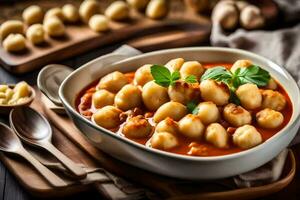 el mejor italiano comida en el Reino Unido. generado por ai foto