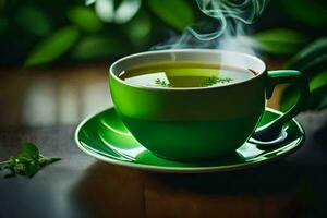 green tea is a great way to get your daily dose of antioxidants. AI-Generated photo