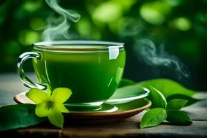 green tea is a great way to get your daily dose of antioxidants. AI-Generated photo