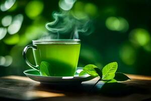 green tea is a great way to get your daily dose of antioxidants. AI-Generated photo