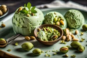 the best ice cream recipes for summer. AI-Generated photo