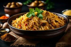 indian food recipes - indian food recipes. AI-Generated photo
