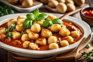 italiano comida recetas para el todo familia. generado por ai foto