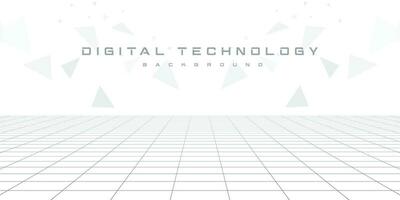 resumen digital tecnología Hola tecnología futurista gris blanco fondo, ciber información comunicación, innovación futuro tecnología datos, Internet red conexión, ai grande datos línea punto, circuito vector 3d