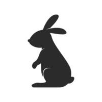 Rabbit illustration design vector