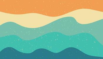 Retro background design vector