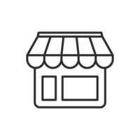 Online Store icon vector