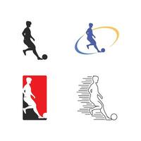 Soccer sport logo vector