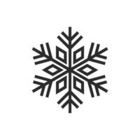 Snowflakes logo icon vector