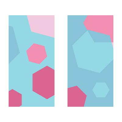 Abstract shape background