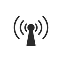 internet tower icon vector