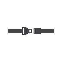 Seat belt icon vector