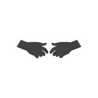 Hand Shake icon vector